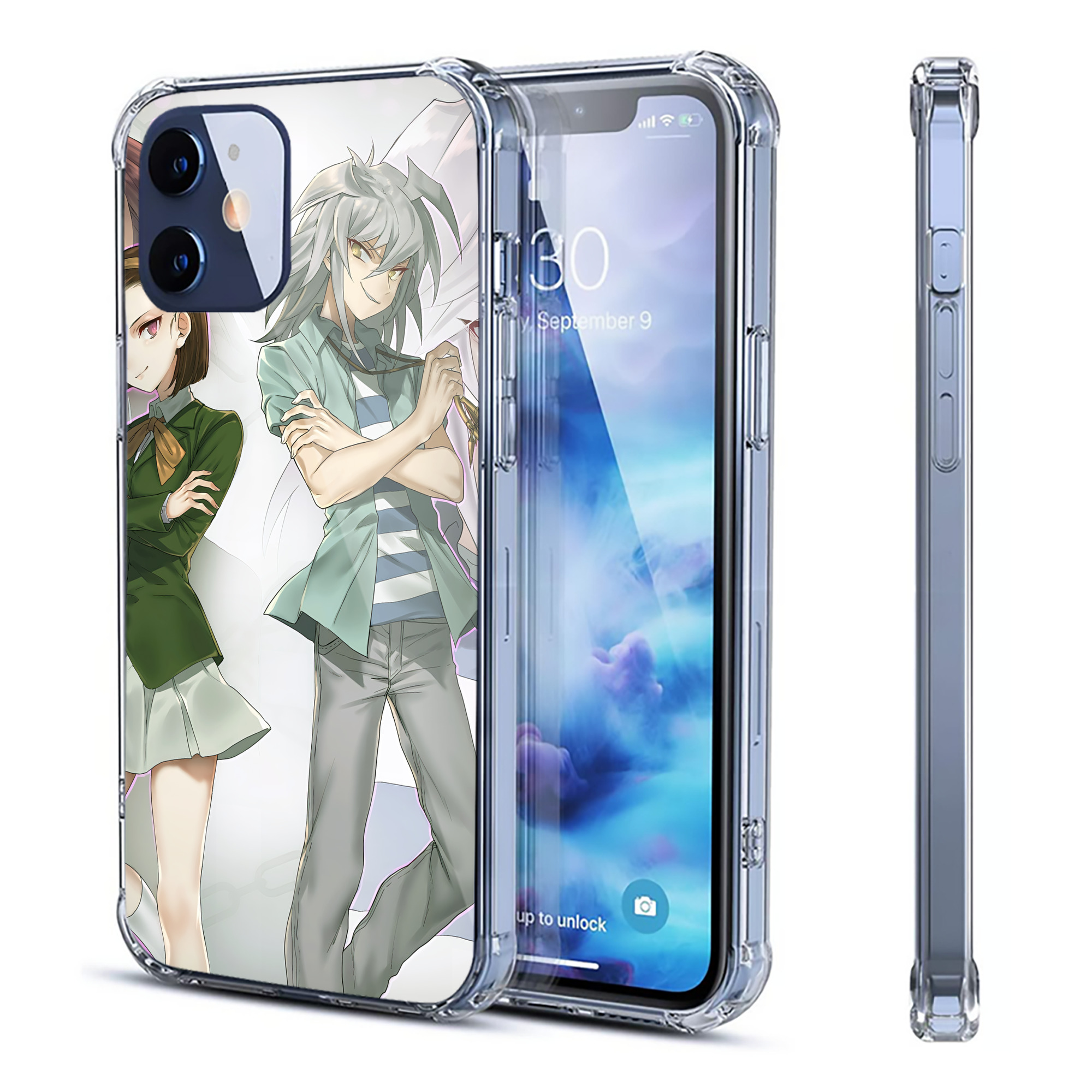 （画像用） 遊☆戯☆王 Yu-Gi-Oh! 【iPhone 12シリーズ対応】透明スマホケース（クリアソフトケース）